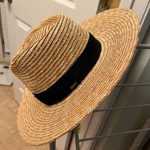 Wide Brim Straw Hat